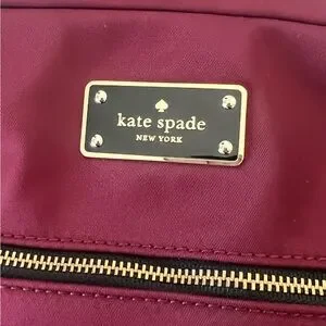 Kate Spade Red Backpack with Sleek Design and Durable Material kate spade | Bags | Kate Spade Red Backpack With Sleek  main image 4